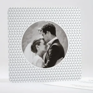 Remerciements mariage Triangles chics*Faire-part Elégant Sale