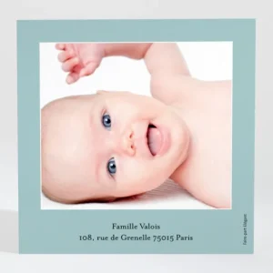 Remerciements naissance Bebe joue*Faire-part Elégant Sale