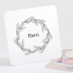 Remerciements naissance Branches legeres*Faire-part Elégant Sale