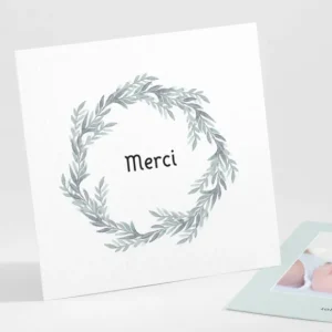 Remerciements naissance Branches legeres*Faire-part Elégant Sale