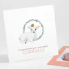 Remerciements naissance Doux agneau*Faire-part Elégant Clearance