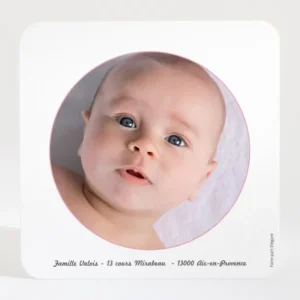 Remerciements naissance Deux petits pas*Faire-part Elégant Outlet