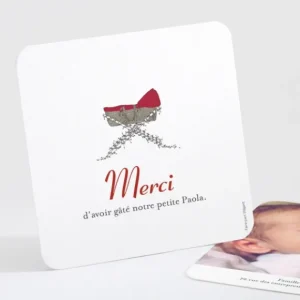 Remerciements naissance Doux sommeil*Faire-part Elégant Discount