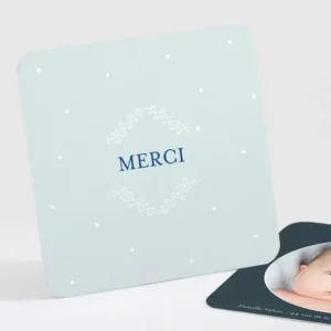 Remerciements naissance Douces branches*Faire-part Elégant New