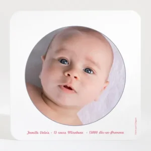 Remerciements naissance Deux petits pas*Faire-part Elégant Outlet