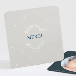 Remerciements naissance Douces branches*Faire-part Elégant New