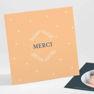 Remerciements naissance Douces branches*Faire-part Elégant New