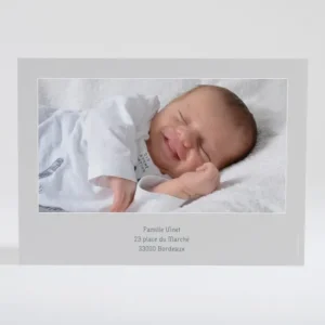 Remerciements naissance Douceur perchee*Faire-part Elégant Outlet