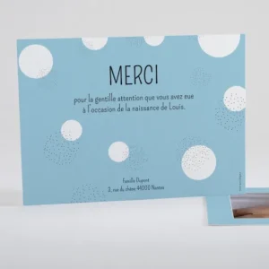 Remerciements naissance Etincelles*Faire-part Elégant Discount