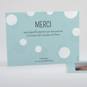 Remerciements naissance Etincelles*Faire-part Elégant Discount