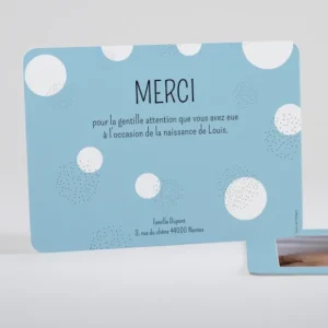 Remerciements naissance Etincelles*Faire-part Elégant Discount
