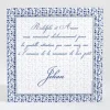 Remerciements naissance Feuillage chic*Faire-part Elégant Online