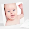 Remerciements naissance Guirlande de feuilles*Faire-part Elégant Online