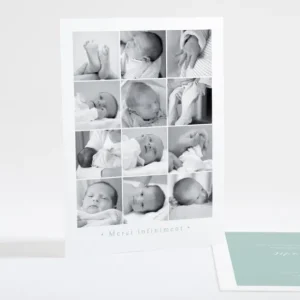 Remerciements naissance Galerie naissance*Faire-part Elégant Sale
