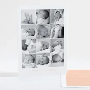 Remerciements naissance Galerie naissance*Faire-part Elégant Sale