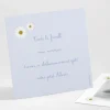 Remerciements naissance Jolies marguerites*Faire-part Elégant Sale