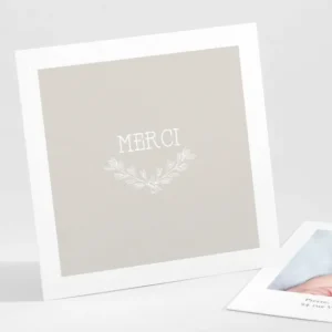 Remerciements naissance Jolies baies*Faire-part Elégant Fashion