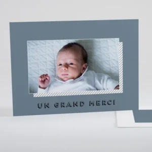 Remerciements naissance Just simple*Faire-part Elégant Online