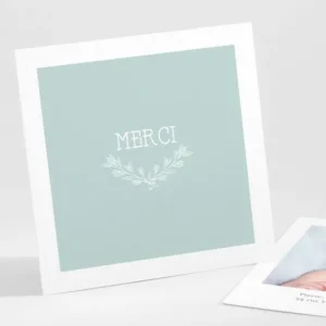 Remerciements naissance Jolies baies*Faire-part Elégant Fashion