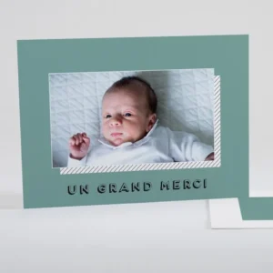 Remerciements naissance Just simple*Faire-part Elégant Online