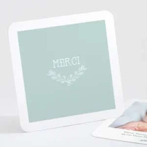 Remerciements naissance Jolies baies*Faire-part Elégant Fashion