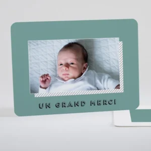 Remerciements naissance Just simple*Faire-part Elégant Online