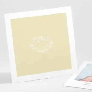 Remerciements naissance Jolies baies*Faire-part Elégant Fashion