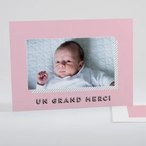 Remerciements naissance Just simple*Faire-part Elégant Online