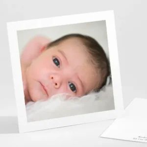 Remerciements naissance Mon joli coeur*Faire-part Elégant Online