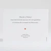 Remerciements naissance My little family girl*Faire-part Elégant Online
