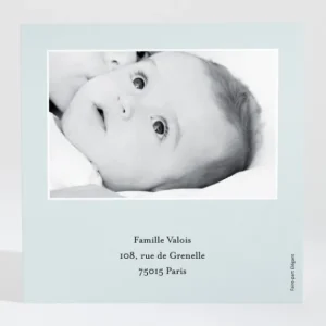 Remerciements naissance Maman ours*Faire-part Elégant Online