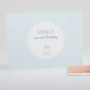 Remerciements naissance Mon piou*Faire-part Elégant Outlet