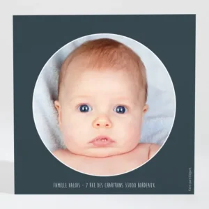 Remerciements naissance My heart*Faire-part Elégant Discount