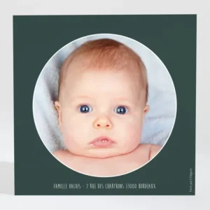 Remerciements naissance My heart*Faire-part Elégant Discount