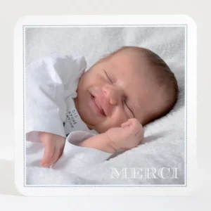 Remerciements naissance Matelot*Faire-part Elégant Sale