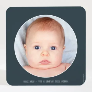 Remerciements naissance My heart*Faire-part Elégant Discount
