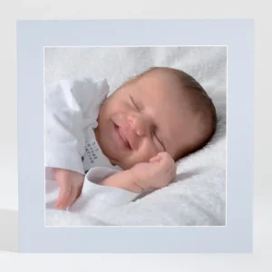 Remerciements naissance Open your eyes*Faire-part Elégant Hot