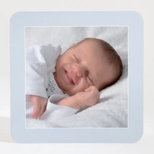 Remerciements naissance Open your eyes*Faire-part Elégant Hot