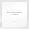 Remerciements naissance P'tit mousse*Faire-part Elégant Online