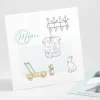 Remerciements naissance Petit dressing*Faire-part Elégant New