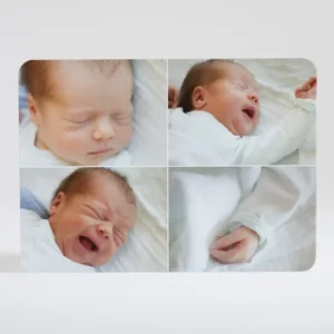 Remerciements naissance Petit cocon*Faire-part Elégant New