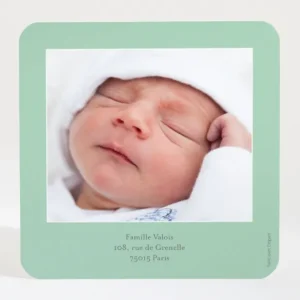Remerciements naissance Petit faon*Faire-part Elégant Online