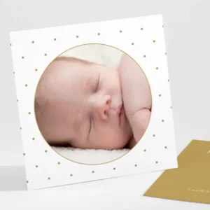 Remerciements naissance Petit coeur*Faire-part Elégant Discount