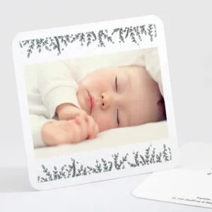 Remerciements naissance Petit ourson*Faire-part Elégant Clearance