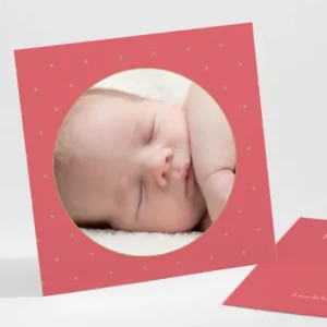 Remerciements naissance Petit coeur*Faire-part Elégant Discount