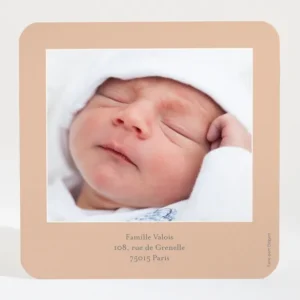 Remerciements naissance Petit faon*Faire-part Elégant Online