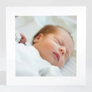 Remerciements naissance Poeme simple*Faire-part Elégant Clearance