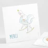 Remerciements naissance Swing*Faire-part Elégant New