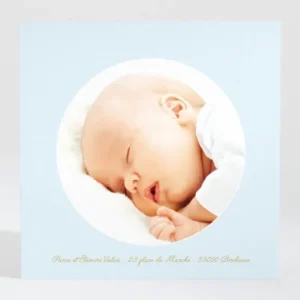 Remerciements naissance Swing*Faire-part Elégant New