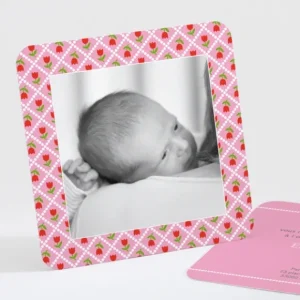 Remerciements naissance Tulipes*Faire-part Elégant Discount